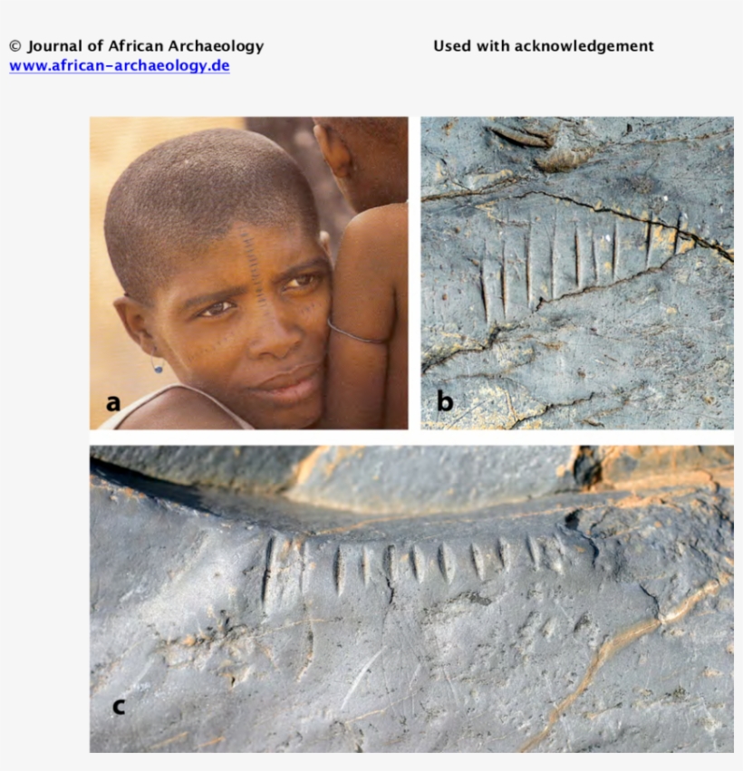 The Tattoo Marks On The Face Of This Khoe-‐san Woman, transparent png