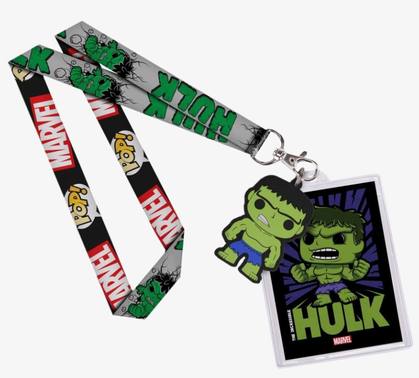 Marvel Hulk Funko Pop Lanyard - Funko Lanyard Marvel, transparent png