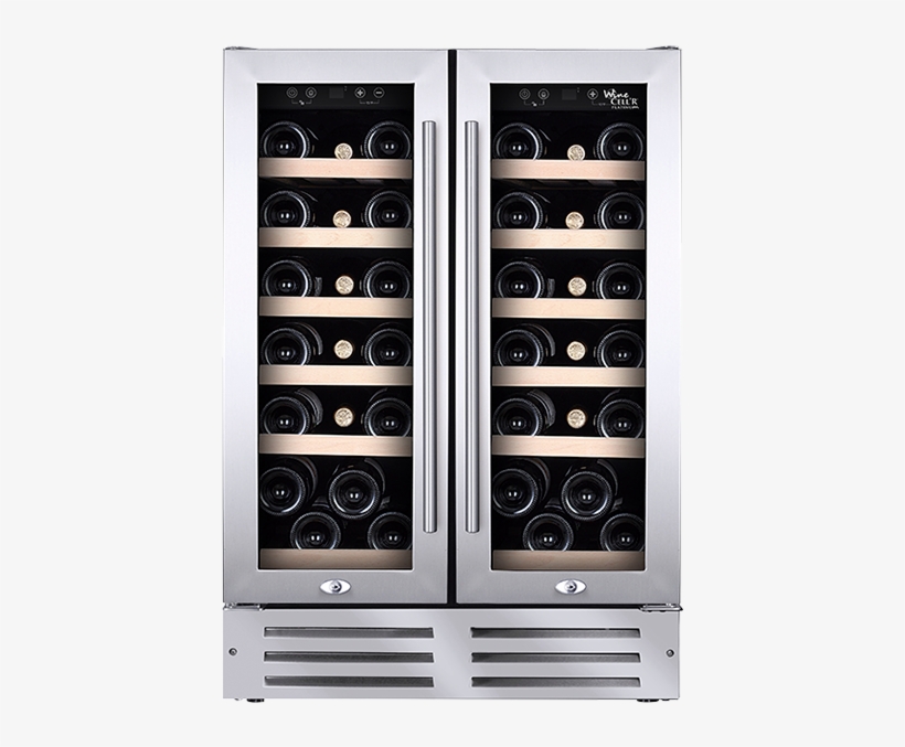 Image For Wine Cell'r 38 Bottles Wine Cellar - Baumatic Bwc6038fs 38 Bottle Wine Cooler Cabinet |, transparent png