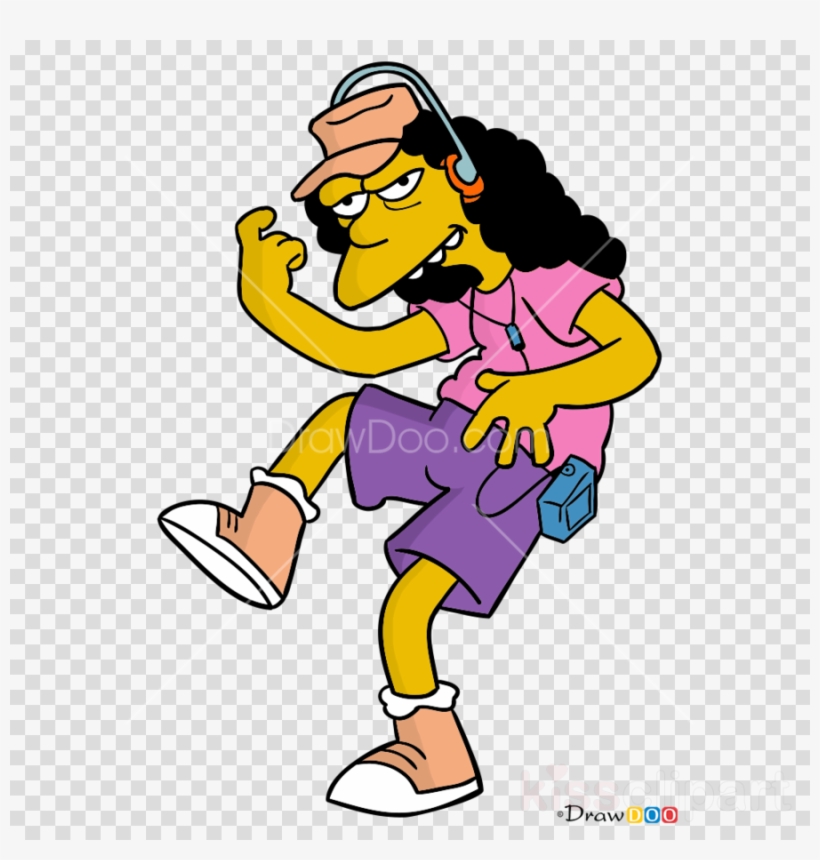 Otto Simpsons Clipart Otto Mann Bart Simpson Marge - Simpsons Otto, transparent png