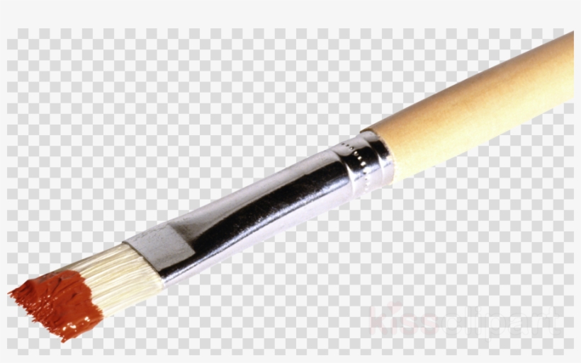 Paint Brushes - Black Bow Free Clip Art, transparent png