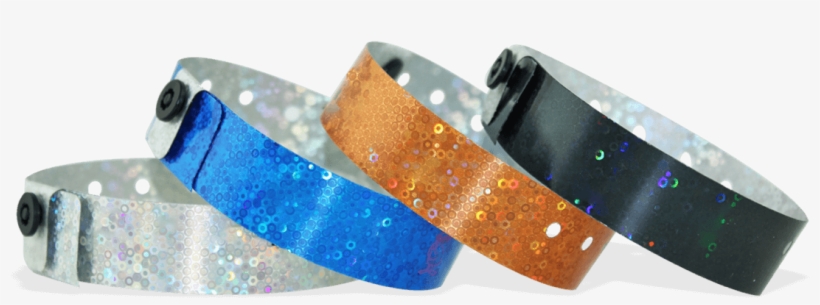 Holographic Wristbands 19 Mm Liquid Glitter - Pulseras Glitter, transparent png