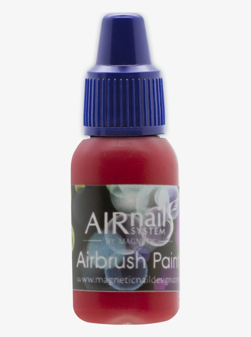 Airnails Paint Red 3 10ml - Paint, transparent png