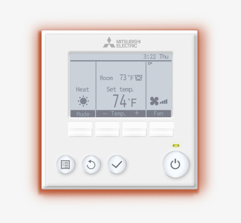 Find A Diamond Contractor® - Mitsubishi Electric Thermostat, transparent png
