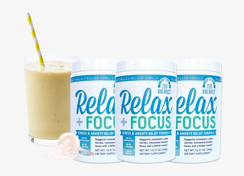 Bundle & Save - Relax + Focus Stress & Anxiety Relief Powder, transparent png