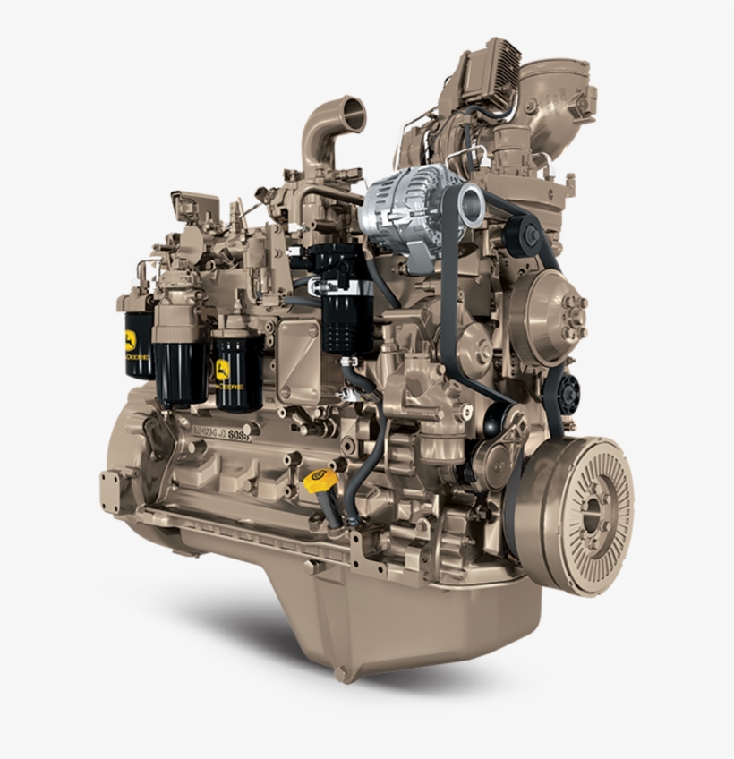 8l Generator Drive Engine - John Deere Engine Tier 4, transparent png
