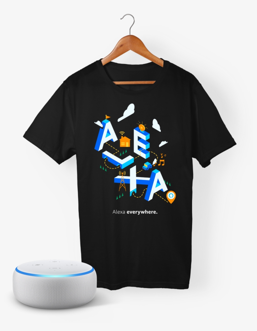 Inshare - Echo Device T Shirt, transparent png