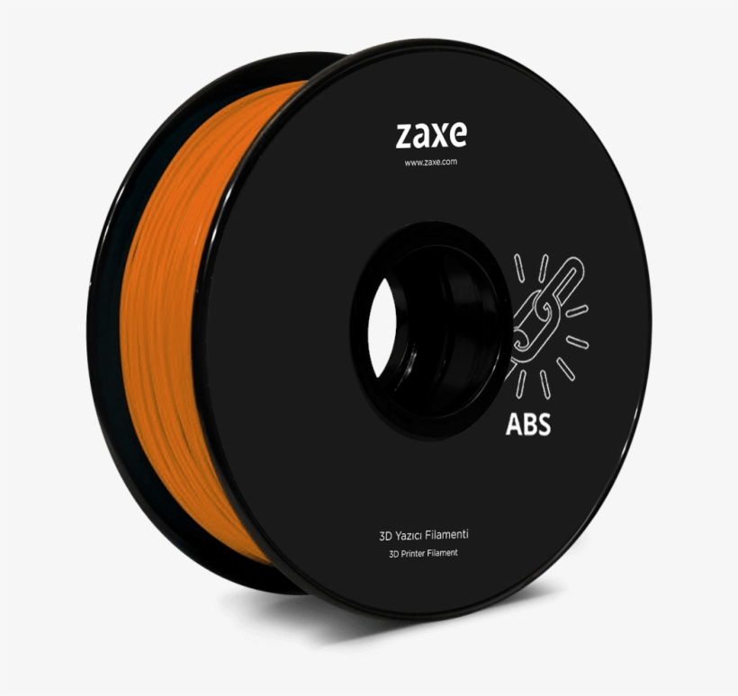Zaxe Filament Abs Orange - 3d Printing Filament, transparent png