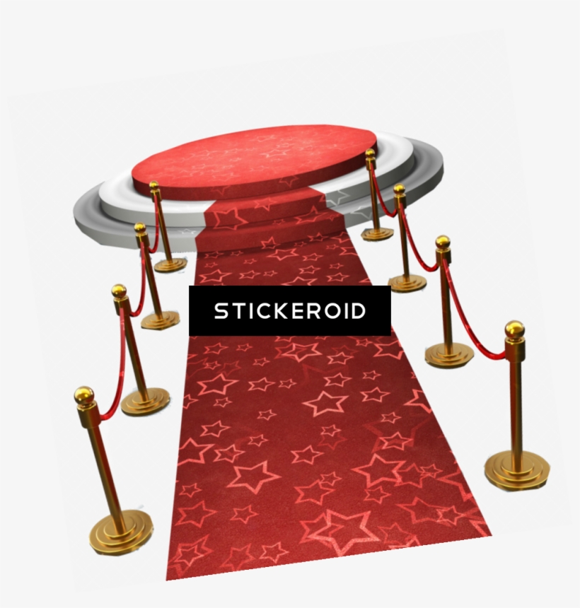Red Carpet Furniture - Clip Art, transparent png