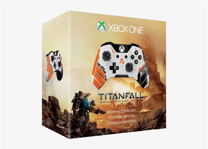 Fight In Style With The Xbox One Titanfall Limited - Titanfall Xbox One Limited Edition Console, transparent png