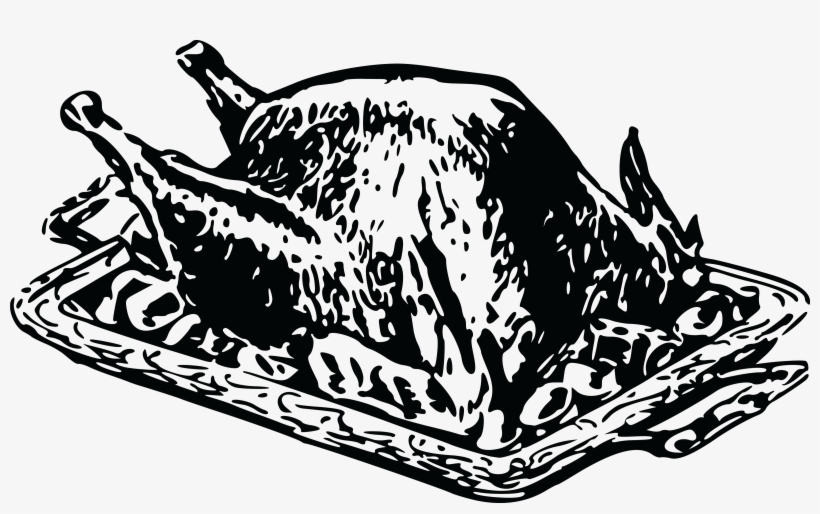 Free Clipart Of A Roasted Turkey - Clip Art, transparent png