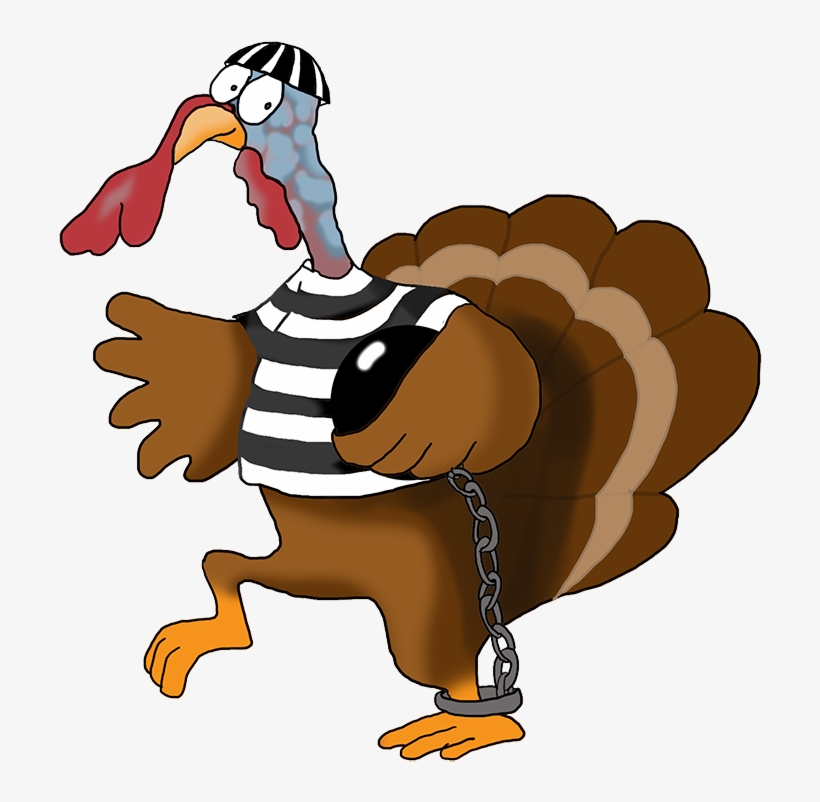 Happy Thanksgiving Clipart Graphic Freeuse Stock - Turkey Meat, transparent png