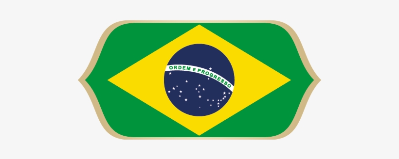 1527620211 Bra - Russia 2018 Flags Png, transparent png