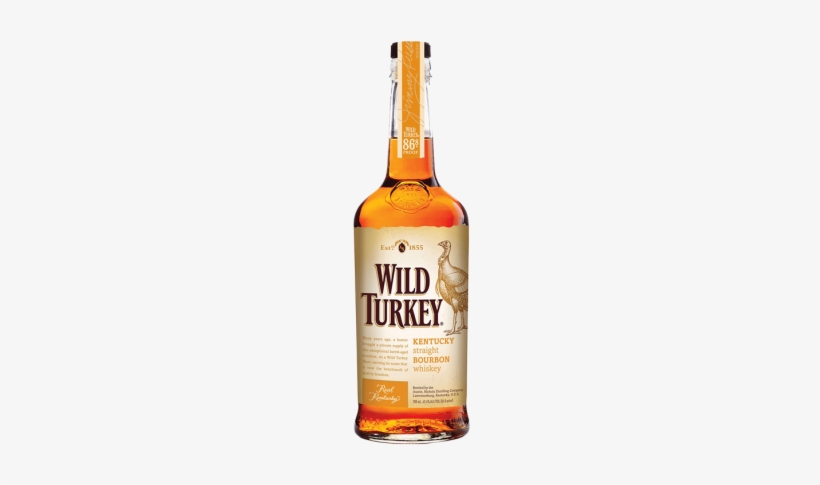 Wild Turkey Png Clip Art Free - Wild Turkey 101 Bourbon Whiskey, transparent png