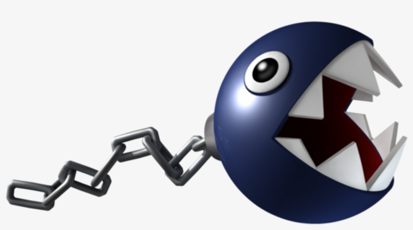 Some Fell To The Mushroom Kingdom And Were Worshiped - Chain Chomp, transparent png
