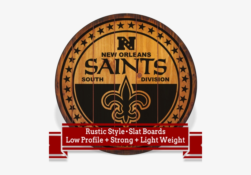 New Orleans Saints Wincraft 12" X 30" Double-sided, transparent png