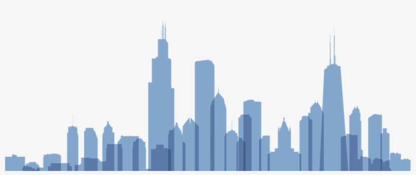 Chicago Png Clipart Royalty Free - Chicago Skyline No Background, transparent png