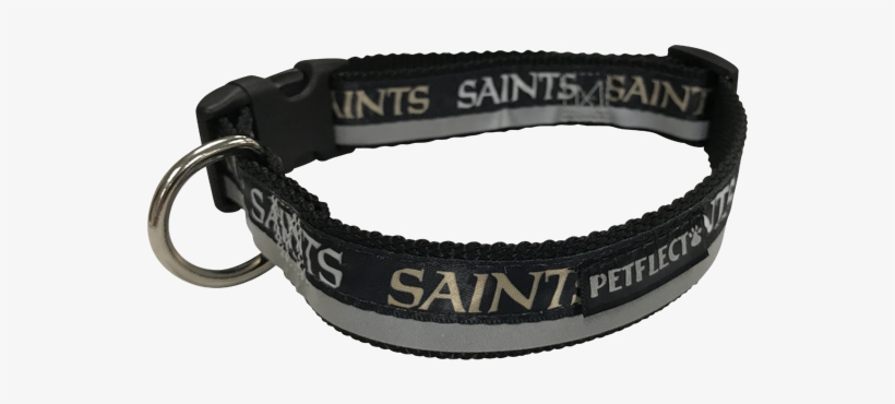 Petflect New Orleans Saints Dog Collar - Dog Collar, transparent png