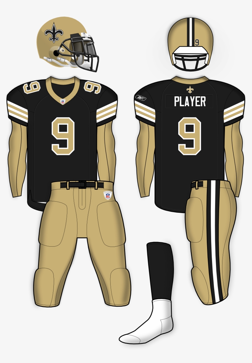 New Orleans Saints Concept - Jersey New Orleans Saints Concept, transparent png