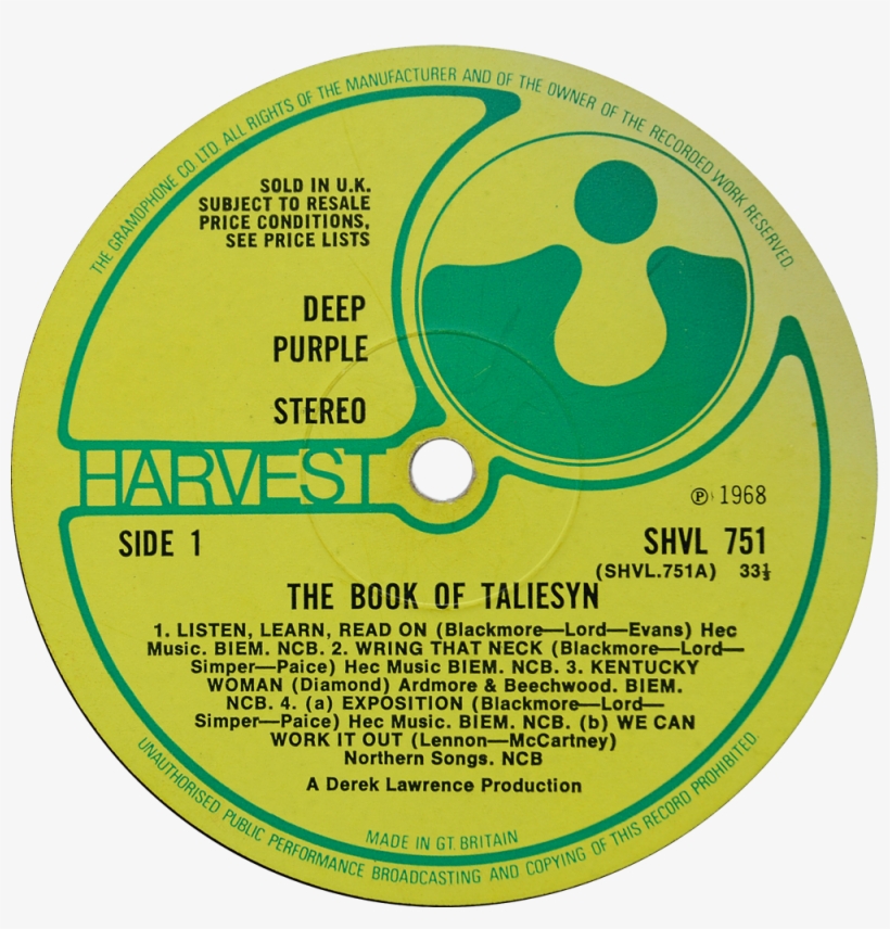 Shvl 751 Label1 - Pink Floyd Atom Heart Mother, transparent png