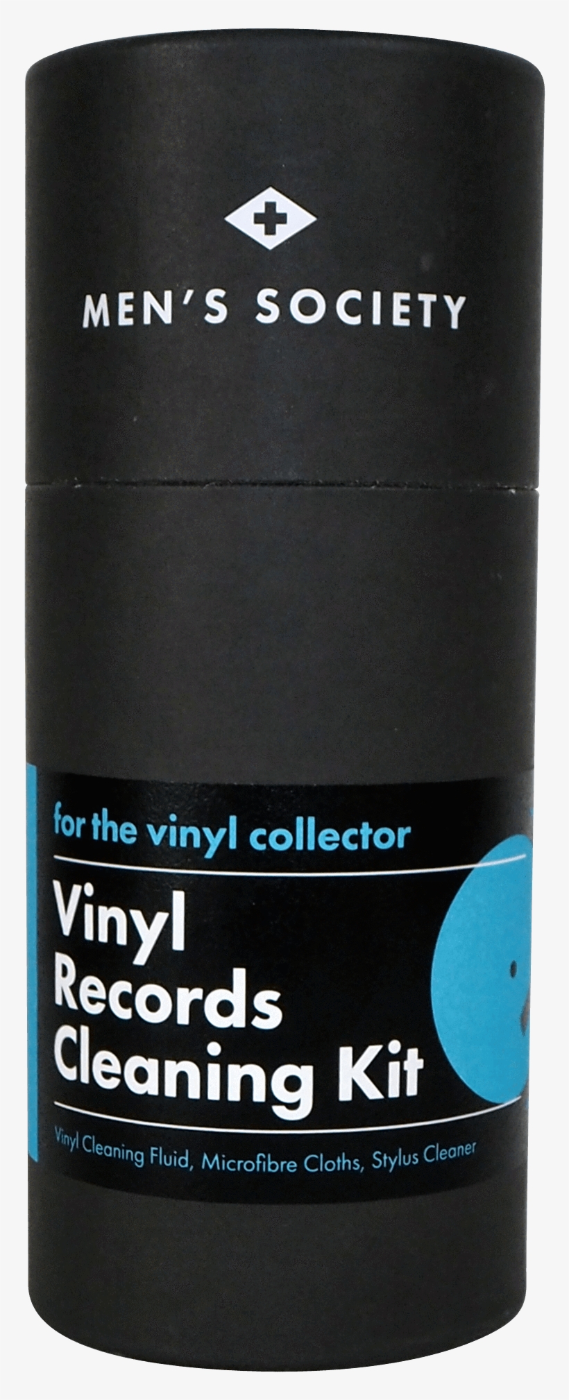 Vinyl Records Cleaning Kit - Men's Society Vinyl Album Cleaning Kit W/ Microfibre, transparent png