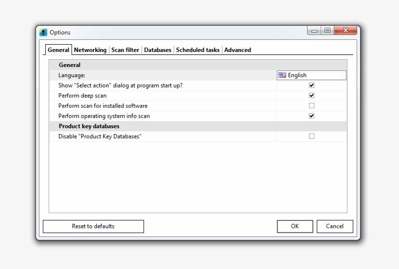 Options Dialog Of Recover Keys - Cdburnerxp Audio, transparent png