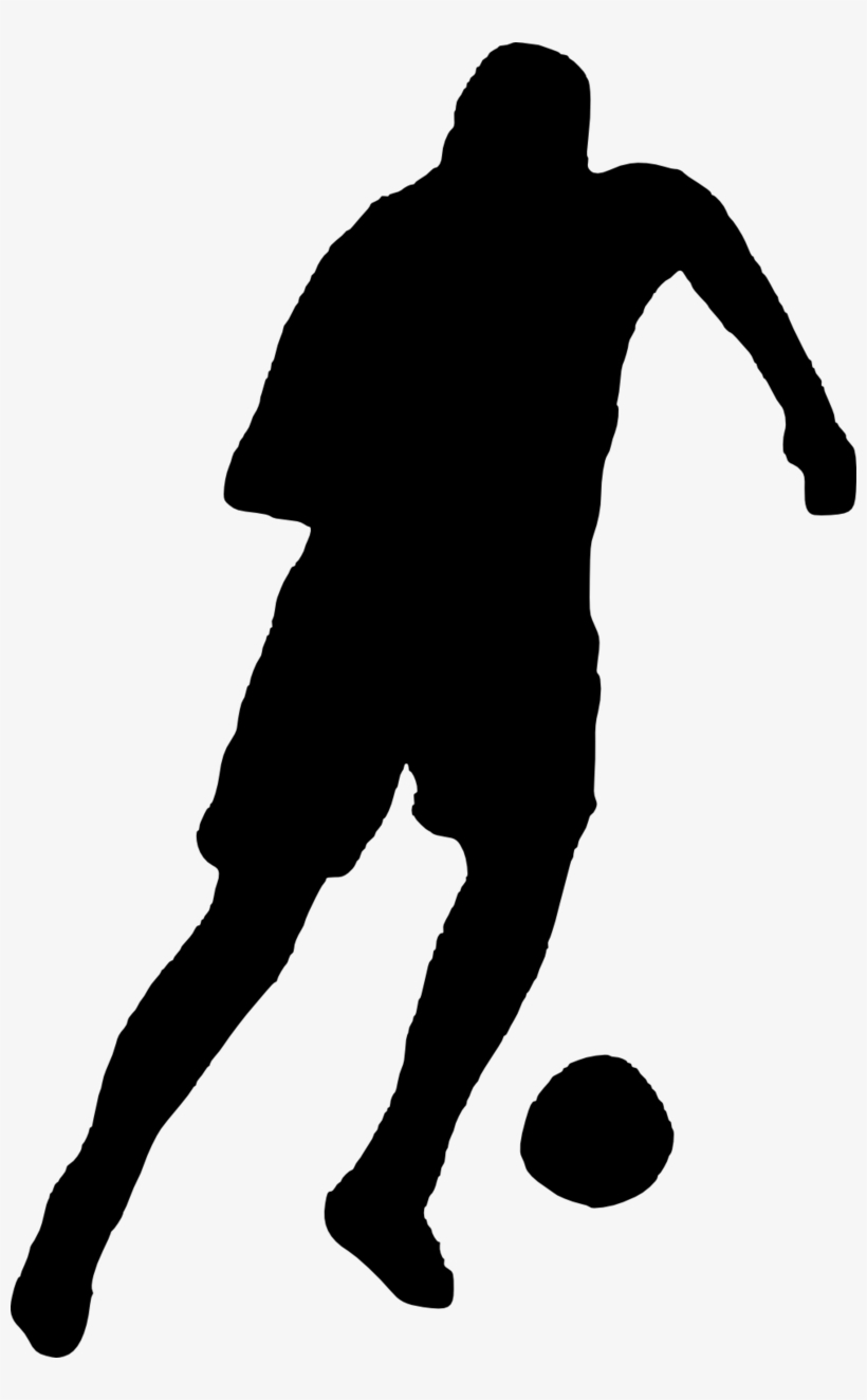 Free Png Football Player Silhouette Png Images Transparent - Portable Network Graphics, transparent png