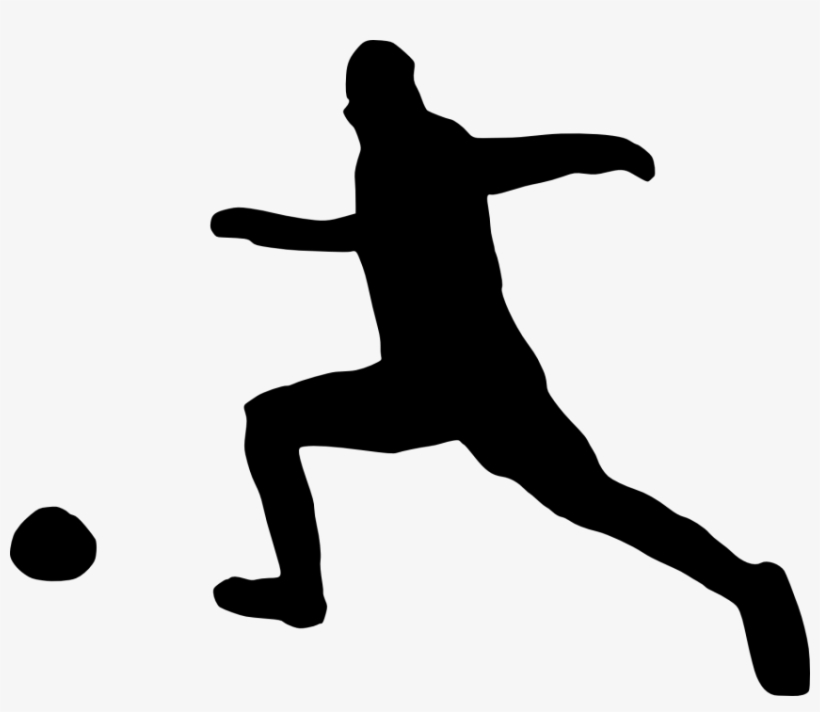 Free Png Football Player Silhouette Png Images Transparent - Portable Network Graphics, transparent png