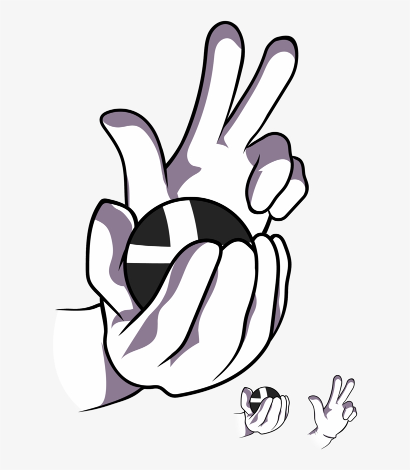 Master And Crazy Hand - Master Hand, transparent png
