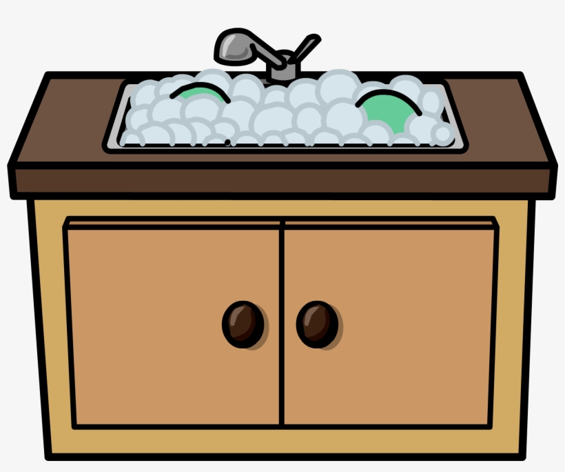 Kitchen Sink Sprite 002 - Sink Clipart, transparent png