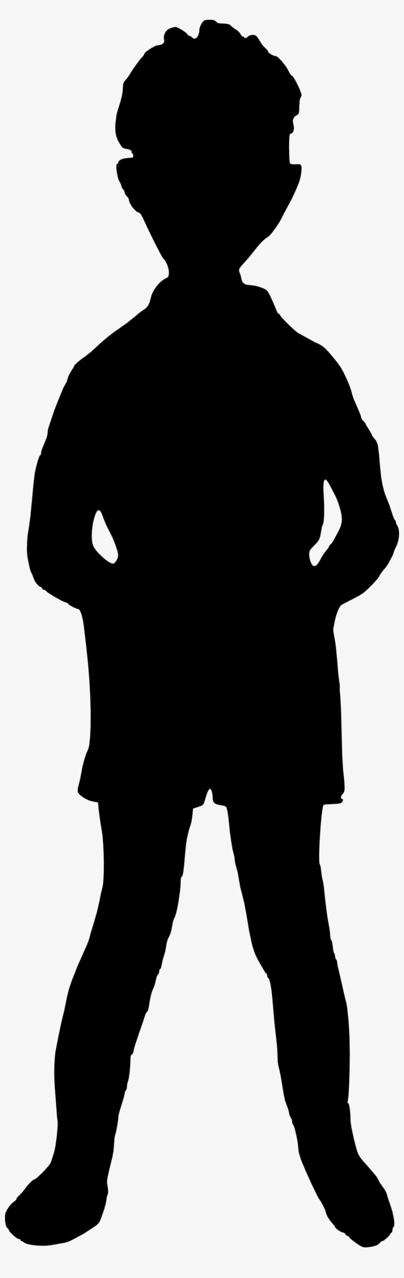 Free Download - Boy Silhouette Transparent, transparent png