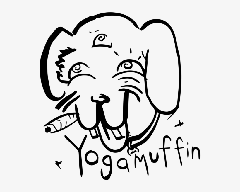 Yogamuffin - Cartoon, transparent png