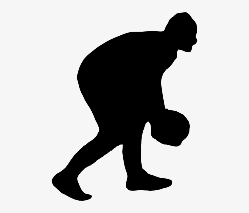 Vector Freeuse Library Football Player Silhouette Clipart - Portable Network Graphics, transparent png