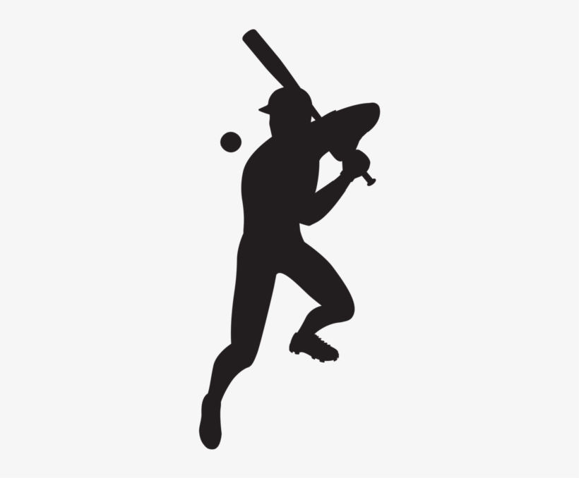 0, - Baseball Player Silhouette Jpg, transparent png