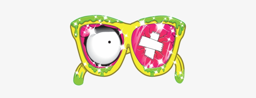 Scum-glasses - Grossery Gang Series 2 Characters, transparent png