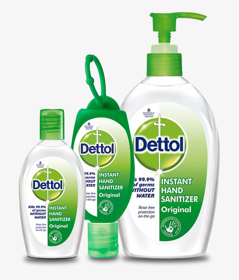 Dettol Instant Hand Sanitiser - 200ml Dettol Hand Sanitizer, transparent png