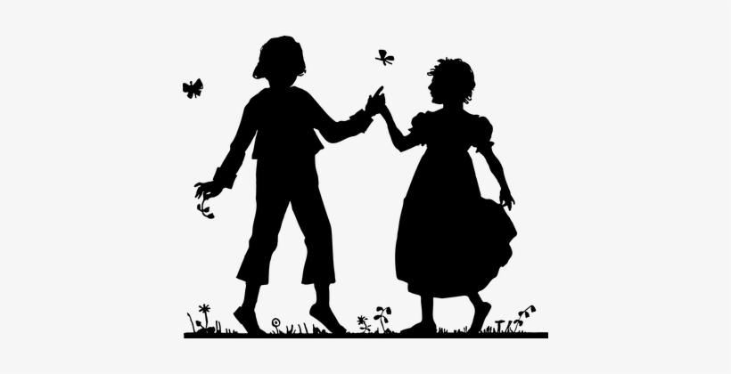 Children Silhouette Images - Loving You Is My Favorite Mistake, transparent png