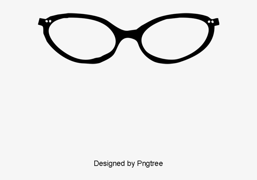 Vector Eyeglass Frame, Black Box, Glasses, Decoration - Glasses, transparent png