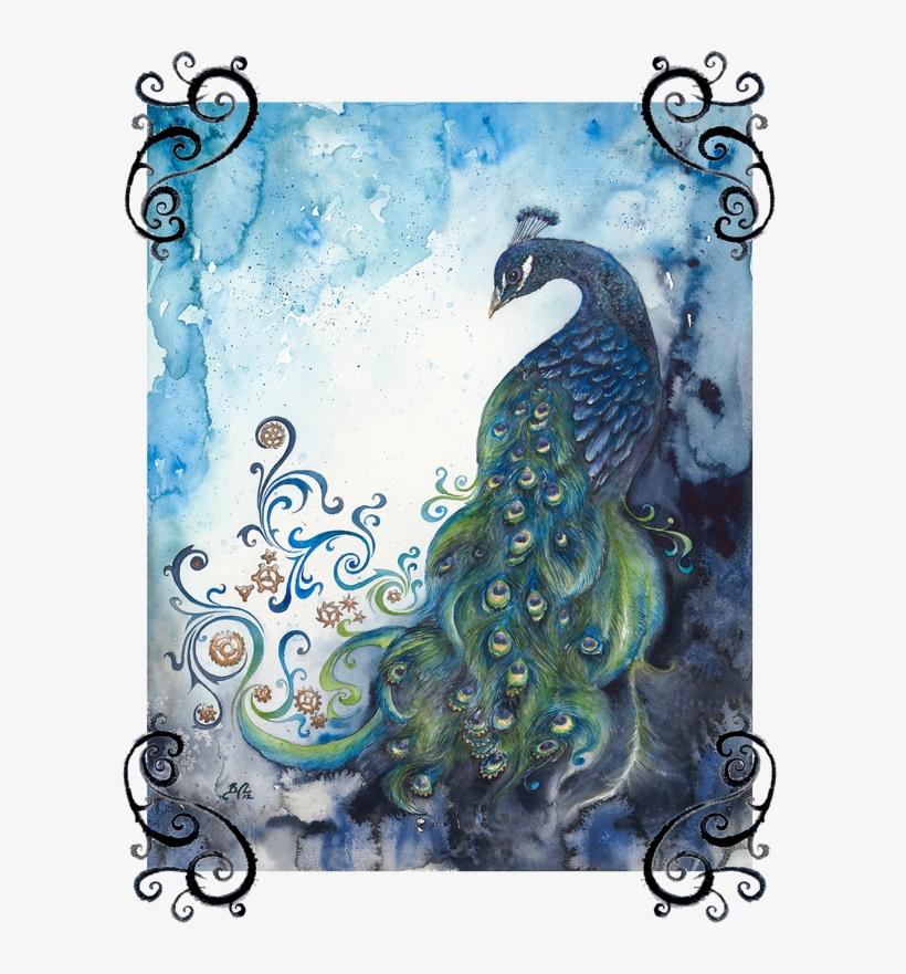Seattle-based Artist And Curator Specialising In Original - Peafowl, transparent png