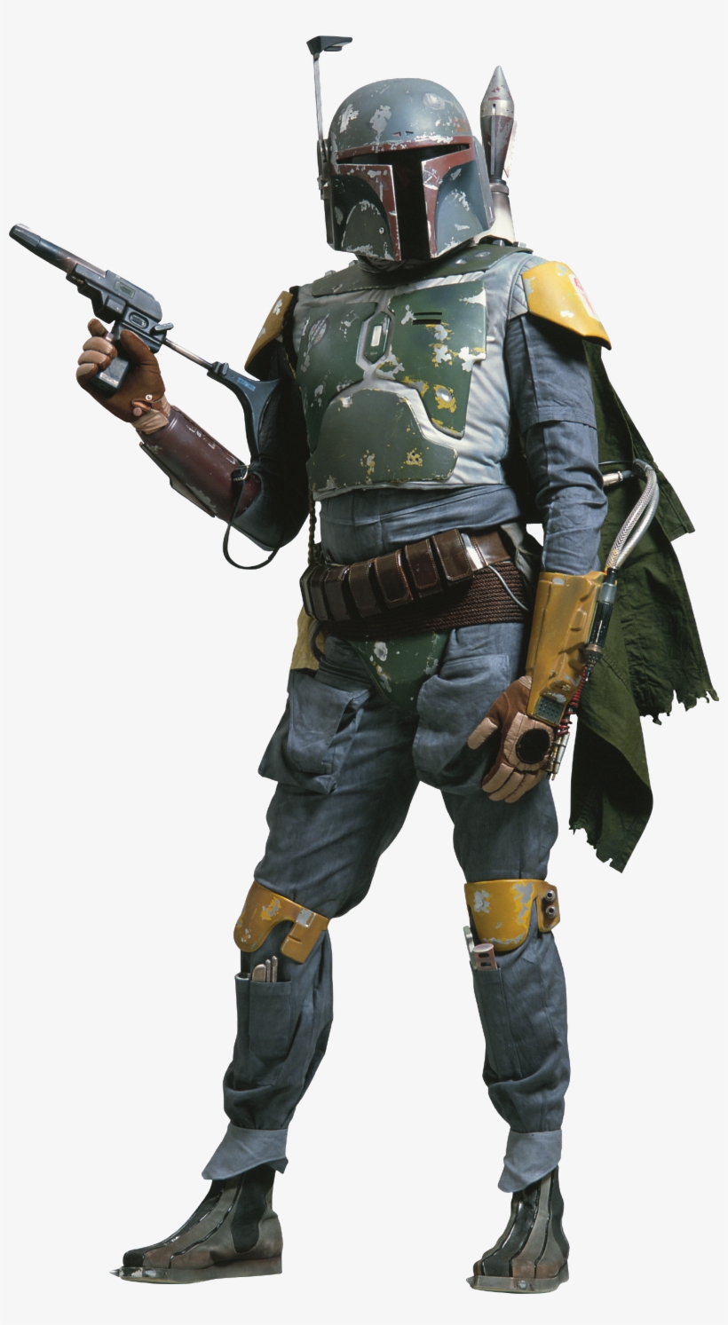 Boba Fett Fathead 1 - Star Wars Boba Fett Png, transparent png