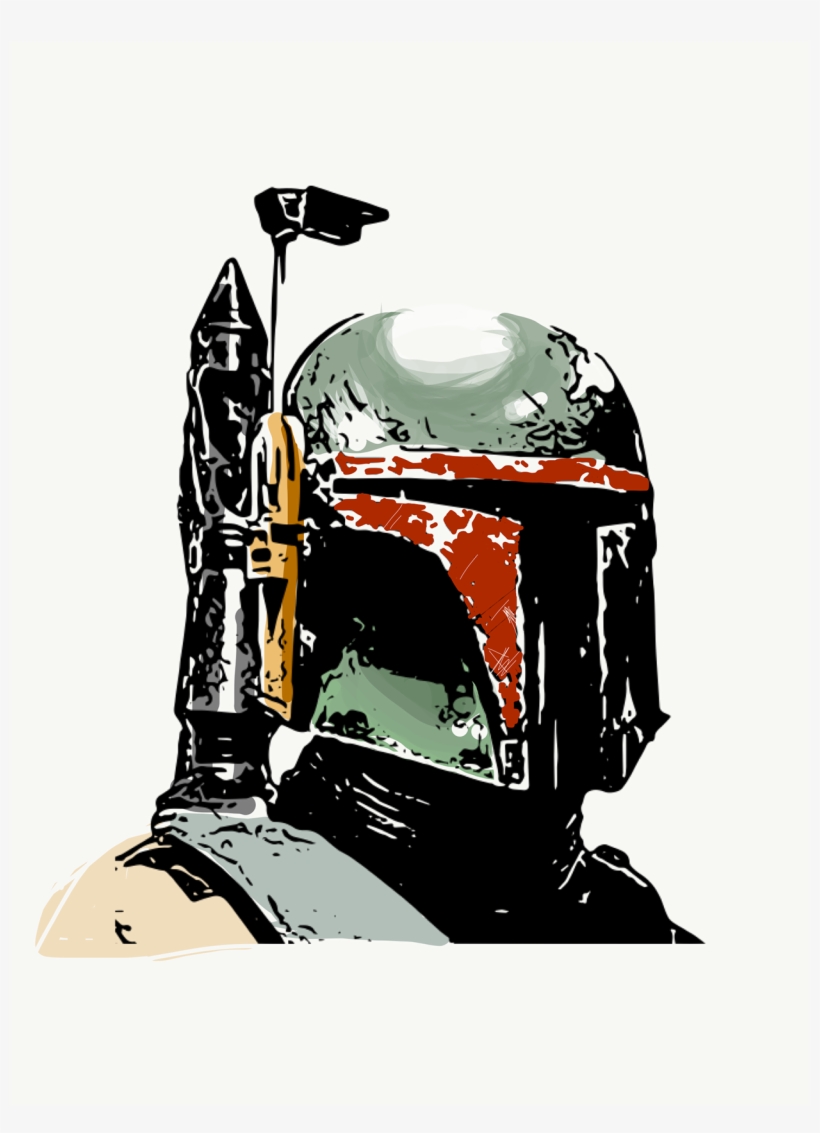 Thank You - Boba Fett, transparent png
