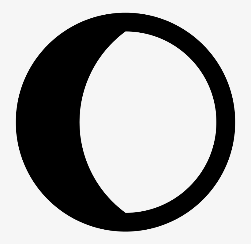 Waxing Gibbous Moon Symbol - Waning Gibbous Moon Cartoon, transparent png