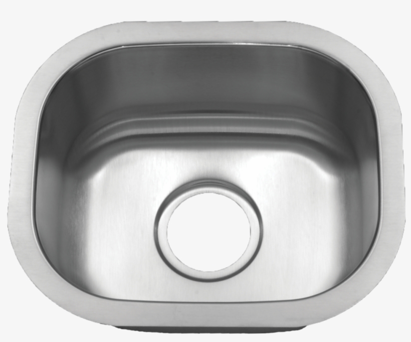 18 Gauge Stainless Steel Small Single Bowl Sink, transparent png