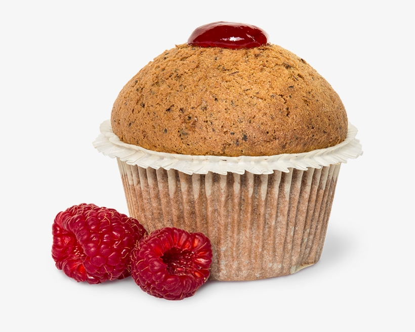 Whole Muffin Stuffed Raspberry - Raspberry Muffin Png, transparent png