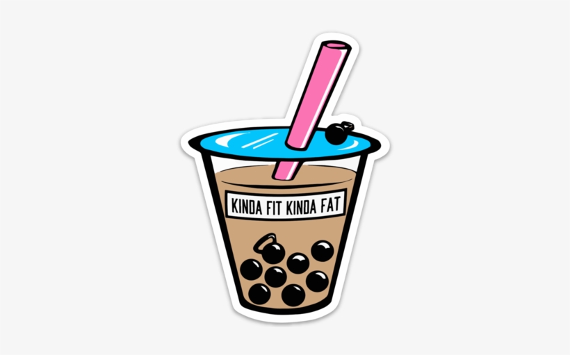 Boba Pack - Sticker, transparent png