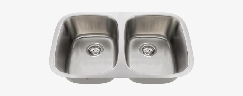 S015 - Polaris P015 Double Bowl Stainless Steel Sink 29-1/4, transparent png