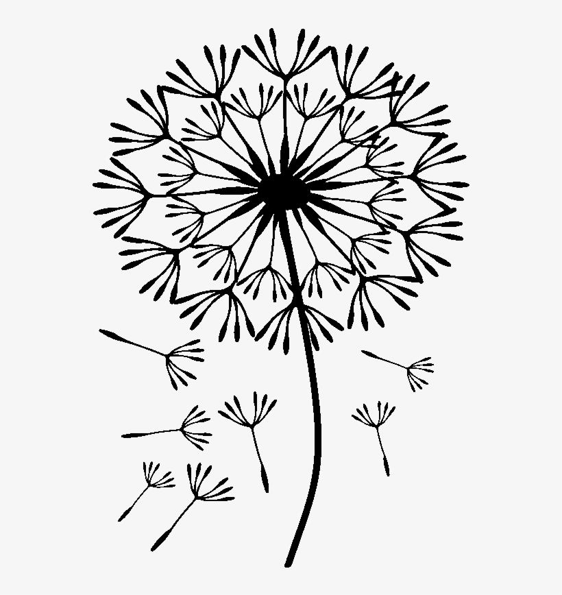 Sticker Design Pissenlits En Eclos Ambiance Sticker - Drawing, transparent png