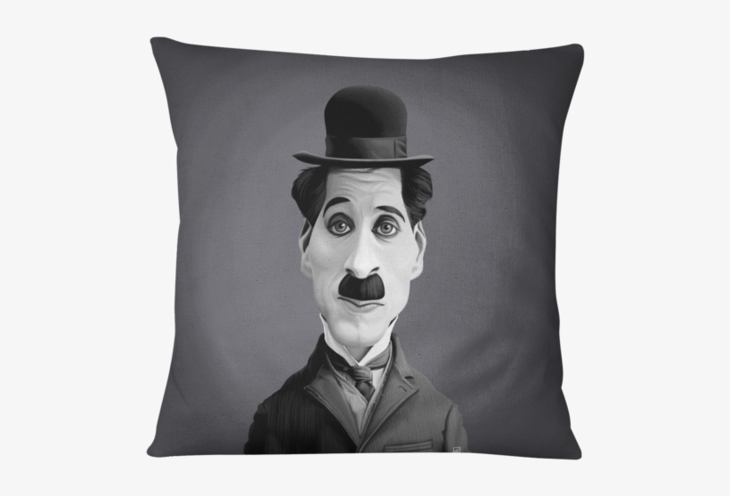 Cojin Charlie Chaplin - Charlie Chaplan Art, transparent png