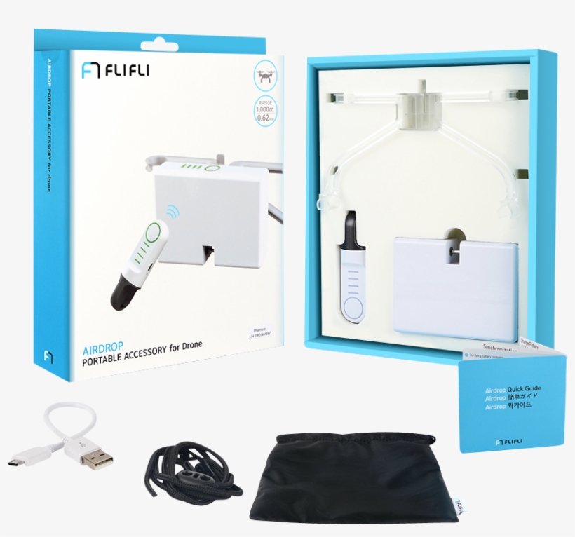Alternative Drone Drop System - Flifli Airdrop Release And Drop Device, transparent png