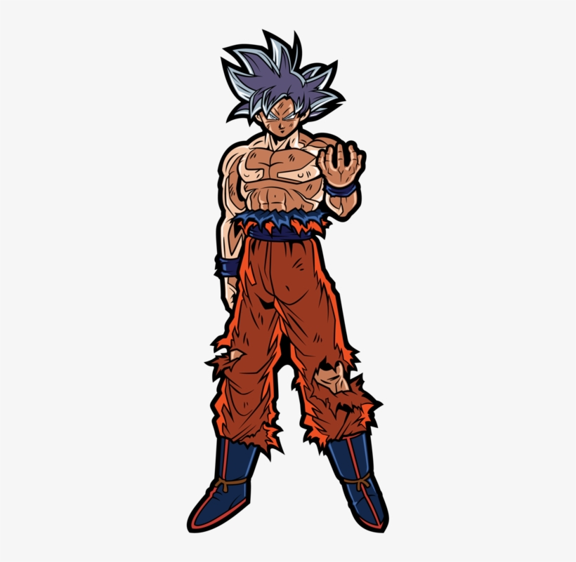 Ultra Instinct Goku - Ultra Instinct Goku Figpin, transparent png
